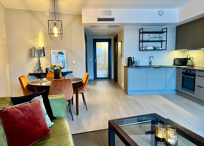 An Elegant And Modern Apartment In Bjorvika Oslo